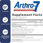 U.S. Doctors’ Clinical Arthro-7 - Clinically Proven Joint Support Complex with Turmeric, MSM, Collagen, Bromelain for Flexibility, Mobility, and Strong Cartilage - 60 Capsules - 15/30-Day Supply