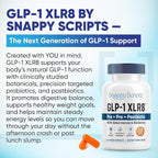 GLP-1 XLR8 Supplement for Weight Loss, Digestion, Constipation, Bloating Relief with Akkermansia 2.6 Billion AFU Live Prebiotic Probiotic Postbiotic Gut Health + Berberine for Women Men 360 Capsules