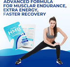 BAKAKOUL HMB and L-Leucine Gummies, HMB and Leucine Supplement Supports Muscle Fast Workout Support, HMB and Leucine Amino Acid for Men & Women, Sugar Free, Non-GMO, 120 Counts