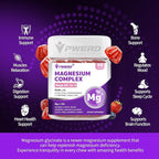Mega16-in-1 Magnesium Citrate Glycinate Sleep Supplement Complex Gummies for Women Adults, High Absorption Magnesium Malate Carbonate Gummies