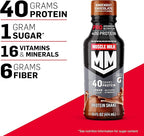 Muscle Milk Pro Series Protein Shake,Slammin' Strawberry,40g Protein,14 Fl Oz,(Pack of 24)