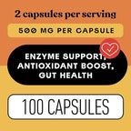 Papaya Enzyme Capsules 500mg - Organic Enzymes for Digestion with Papain, Gut Cleanse Support from Seeds, Vegan Non GMO Herbal Supplement Made USA, Fast Absorbing Digestive Support Formula Capsules