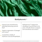 Synchro - Rejuve Joint Support Supplement, Non-GMO Cartilage and Joint Support, Joint Supplement with Hyaluronic Acid and Anthocyanins, 60 Joint Health Supplement Capsules