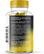Magnesium Glycinate Gummies, 1000 mg - Magnesium Supplement to Support Relaxation, Heart Health - Chewable Calm Magnesio Gummies for Adults, Glicinato De Magnesio - Tropical Fruits Flavor