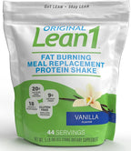 Lean1 Vanilla, Meal Replacement Protein Shake, 44 Servings in a 5lb Bag