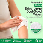 FOMIN Travel Deodorant Wipes - 50 Count - Refreshing Cucumber and Aloe - pH Balanced, Hypoallergenic Mini Deodorant Wipes For Women and Men - Plastic-Free, Individually Wrapped Underarm & Body Wipes