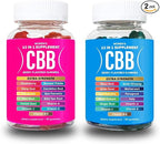 Curvy Body Bears CBB Women’s Multivitamin Gummies Top & Peach Support Combo Pack | Herbal & Vitamin Gummy Supplement | Berry Flavor | 2-Pack (120 Gummies)