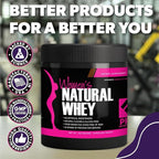 Whey Protein Powder for Women - Supports Lean Muscle Mass - Low Carb - Gluten Free - Grass Fed and Rbgh Hormone Free (16 Ounces (Pack of 1), Chocolate Delight)
