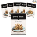 Proti-Thin High Protein Vanilla Wafer Squares, 15g Protein, Low Calorie, Low Sugar, Aspartame Free, Diet Wafer Bars, Healthy Snack, 2 Wafers per Serving, 5 Count Box (6 Boxes - Save 10%)
