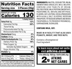 Atkins Endulge Milk Chocolate Caramel Squares, Dessert Favorite, Good Source of Fiber, 1g Sugar, 90 Count