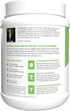 Lean1 Meal Replacement Protein Shake, Strawberry Flavor, 15 Serving Tub