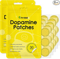 Dopamine Patches Extra Strength, Plant-Based Formula, Vegan Mood Balance Patch for Men and Women, 60 Count