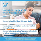 Doctor's Best Collagen Peptides Types 1 & 3 - Collagen Supplement for Women & Men, Supports Hair, Skin, Nails, & Joint Health, Includes 30 mg Vitamin C & 3 g Protein Per Serving, Non GMO - 180 Tablets