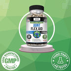 Kaya Naturals Mobility Flex Aid - Mobility Support Supplement for Men and Women - Turmeric Capsules with Glucosamine Sulfate - for Knee Support and Mobility Health - 30 Count
