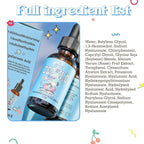 Purifect CEO of H20 Hyaluronic Acid Facial Serum - Ultra Hydrating & Moisturizing Serum for Face, Balances Skin Texture, Vitamin E for Antioxidant Support, Vegan Skincare, Cruelty Free - 1 fl oz