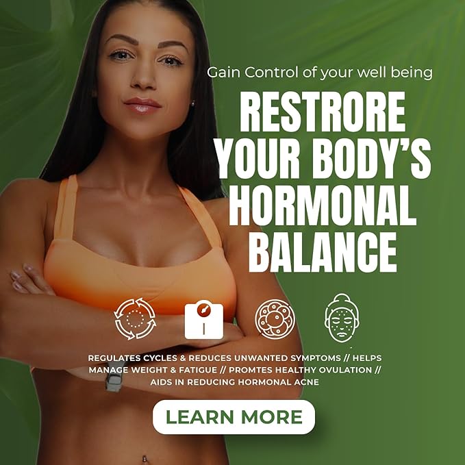 Hormonal Balance & Reproductive Health Support for Women, IVF Success, Metabolic & Bone Health, with Bioavailable Folate, Vitamin D3, and Inositols – Family-Owned, All-Natural Formula