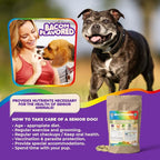 Dog Prenatal Vitamins – Multivitamin, Folic Acid, Calcium, Iron, Minerals and Amino Acids. Ideal for Pregnant, Breastfeeding and Newborn Pets – Senior Dog Supplement, Complete Puppy Multi Vitamin.