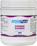 KALA HEALTH MSMPure Coarse MSM Powder Flakes – US-Made MSM for Joint Health, Skin Appearance, and Hair & Nail Support – 2.2 lb, Organic Sulfur