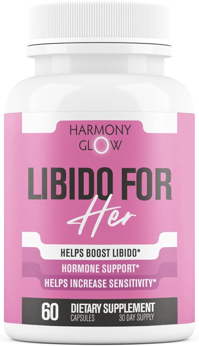 Libido for HER - Libido Booster for Women to Boost Desire, Intimacy, Lust - 3rd Party Tested Supplement to Support Women's Health, Energy Assist | 3rd Party Tested Supplement - 60 Capsules