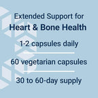 Life Extension Extend-Release Magnesium, prolonged Heart & Bone Health Support, Cardiovascular & Blood Pressure Health Support, bioavailable Formula, Gluten-Free, Non-GMO, Vegetarian, 60 Capsules