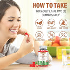 Zinc Gummies 50mg - Vitamin C, D3 & Elderberry, Echinacea, Zinc Immune Health Gummies, Non-GMO, Natural Antioxidant Supplements for Men & Women, Vegan 2 Pack