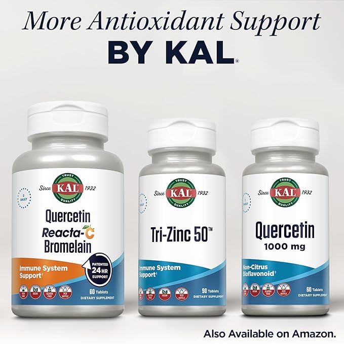 KAL N-Acetyl Cysteine Plus Tablets, 60 Count