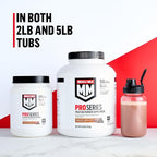 Muscle Milk Pro Series Protein Powder Supplement, Knockout Chocolate, 5 Pound, 28 Servings, 50g Protein, 3g Sugar, 20 Vitamins & Minerals, NSF Certified for Sport, Workout Recovery