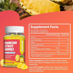 1400MG Magnesium Citrate Gummies, High Absorption Magnesium Gummies for Adults, Extra Strength Magnesium Gummy Supplement for Healthy Relaxation, Vegan, Non-GMO, 60 Count