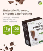 BariSlim High Protein Shake - Delicious & Nutritious Meal Replacement Shake - Low Sugar & Carb - Formulated for Bariatric Patients & Post-Weight Loss Surgery Support | Chocolate Shake (9 oz)