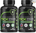 Zenmen Tick Immune Support 180 Vegan Capsules, 2 Bottles - Improved Formula - Japanese Knotweed, Cat's Claw, Chinese Skullcap, Cryptolepis Sanguinolenta, Sweet Wormwood - Made in The USA