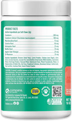 Doggie Dailies Cranberry Supplement for Dogs - Urinary Tract, Bladder & Kidney Support - Cranberry with Marshmallow Root, Licorice Root & Apple Cider Vinegar (Chicken) 225 Soft Chews