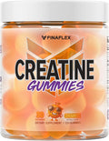 FINAFLEX Creatine Gummies - 120 Gummies - Orange Flavor - Promotes Muscular Strength, Size & Performance - 5g of Creatine Monohydrate Per Serving - 30 Servings