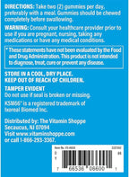The Vitamin Shoppe Ashwagandha 600 MG - Stress Support, Energy & Adaptogenic Wellness, Root Extract (60 Gummies)