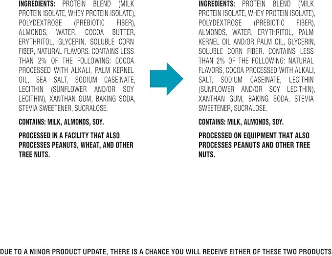 Quest Nutrition Cookies & Cream Protein Bars, 21g Protein, 1g Sugar, 4g Net Carb, High Fiber, Gluten Free, Keto Friendly, 12 Count