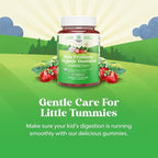 USDA Organic Probiotic Gummies for Kids - Vegan Non-GMO Kids Probiotic Gummy Vitamin for Immunity and Digestive Health - Gentle 2.5B CFU Organic Probiotics Strawberry Flavor 60 Count (Pack of 2)