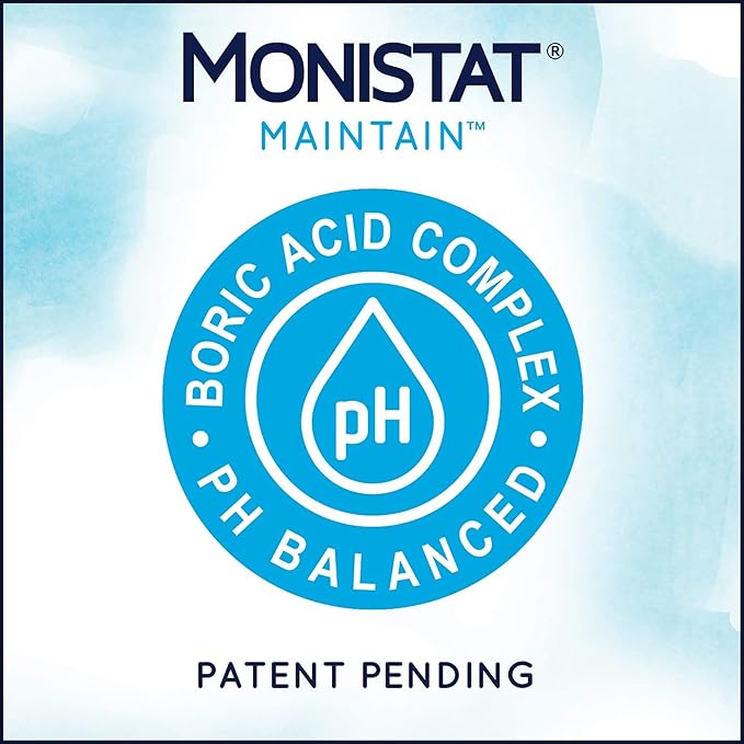 Monistat Boric Acid Feminine Wash, Fragrance-Free Intimate Wash for Women with Gentle pH-Balanced Formula, 16 Fl Oz (Pack of 2)