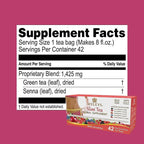HYLEYS Slim Tea 42 Ct Assorted - Weight Loss Herbal Supplement Cleanse and Detox - 42 Tea Bags (12 Pack) - Tea Bags Variety Pack