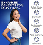 Nutrivein Premium NAD + Resveratrol Supplement 600 mg - 30 Servings (60 Capsules): Powerful Synergistic NAD Resveratrol Supplement - Aging, Cognition, Metabolism, & Overall Well-Being