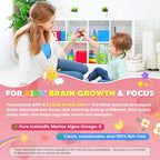 Kids Methylated Multivitamin Gummies with Omega 3, Multivitamin for Kids & Teens 4+ w/L Methylfolate & B12, Calcium, Probiotics, Elderberry, 16 Vitamins for Healthy Growth, Immune Support, Sugar Free