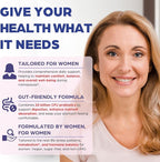 Menopause Supplements for Women, Sugar-Free, 16-in-1 Menopause Relief with Black Cohosh & Ashwagandha, 20 Billion CFU Probiotics, Hormone Harmony for Women, Night Sweats & Mood Swings, 60 Gummies