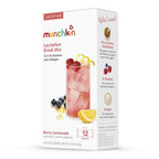 Munchkin Milkmakers Lactation Drink Mix Supplement with B Vitamins/Collagen/Fenugreek & Milk Thistle for Breastfeeding Moms, Berry Lemonade, 12 Count