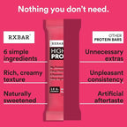 RXBAR High Protein Bars, Gluten Free, Protein Snacks, Strawberry Peanut Butter, 25.3oz Box (12 Bars)