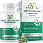 Chlorophyll Capsules, Chlorophyll Body Deodorizing Supplement, Body Odor Eliminator, Fresh Breath, Supports Immunity and Digestion, Men & Women, 120 Caps.