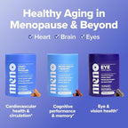 O Positiv MENO Heart + Blood Pressure Support Capsules – Daily Support for Healthy Circulation, Stress Management & Blood Pressure – with CoQ10, Beets, Pine Bark & Saffron – 30 Servings