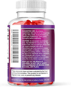 Zinc Gummies - 50mg Zinc Per Serving Immune Skin & Bone Support Health Gummy - Premium Antioxidant Chewable, High Absorption Vegan, Best Supplements Vitamin for Adults, Tasty Berry Flavor, 60 Gummies