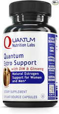 QNL Quantum Estro Support - Natural Hormone Supplement for Women & Men - Supports Men's & Women's Health - Organic Hormonal Balance for Women - 60 Capsules