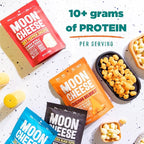 Moon Cheese Oh My Gouda Cheese Bites, 1 Ounce, 12-Pack, Crunchy, Packed With Protein & Calcium, Keto, Gluten Free