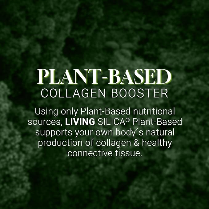 Living Silica ORGONO Plant-Based Collagen Booster | Horsetail Extract & Rosemary | Supports Collagen & Elastin for Joint & Bone Health, Glowing Skin, Strong Hair & Nails | 33.85 Fl Oz