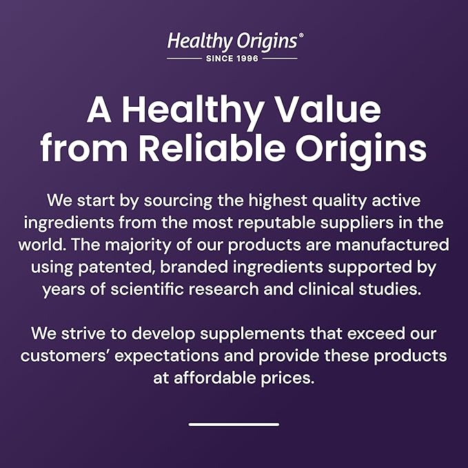 Healthy Origins® CoQ10 100 mg – Natural Trans-Isomer Ubiquinone – Yeast Fermented, Supports Heart Health & Cellular Energy – Non-GMO 30 Softgels