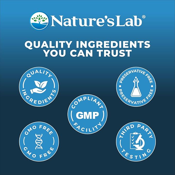 Nature's Lab CoQ10 200mg with Alpha Lipoic Acid & L-Carnitine - High Absorption Heart & Brain Support - Energy & Mitochondrial Function - 60 Capsules Gold